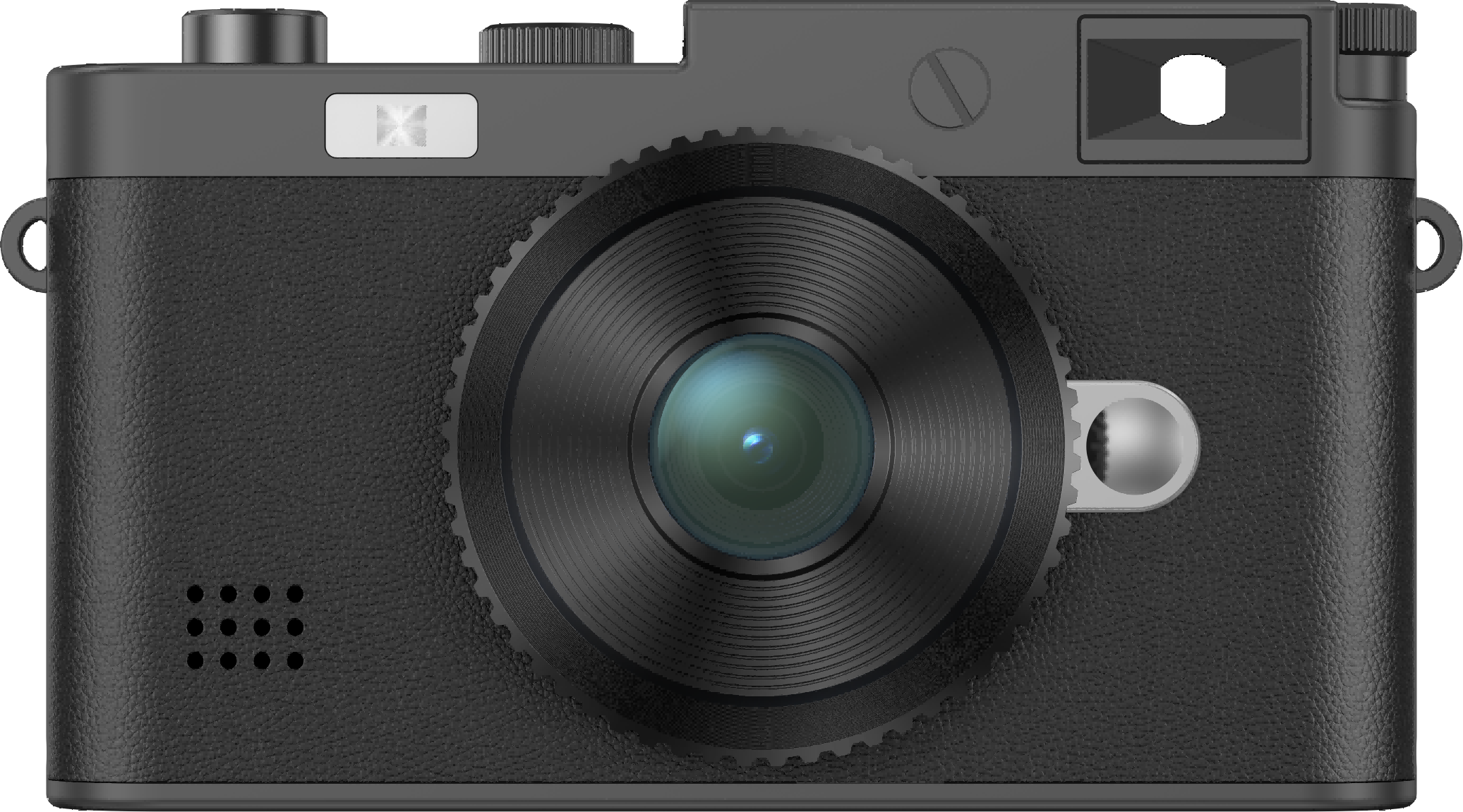 DC32 4K Digital Camera - Retro Leather & Dual Screen - Detail 2